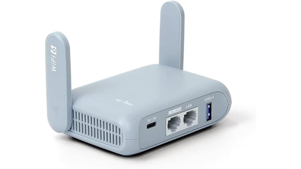 travel router with wi fi 6