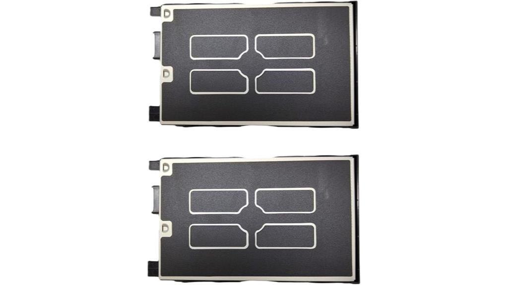two cf 54 hdd caddies