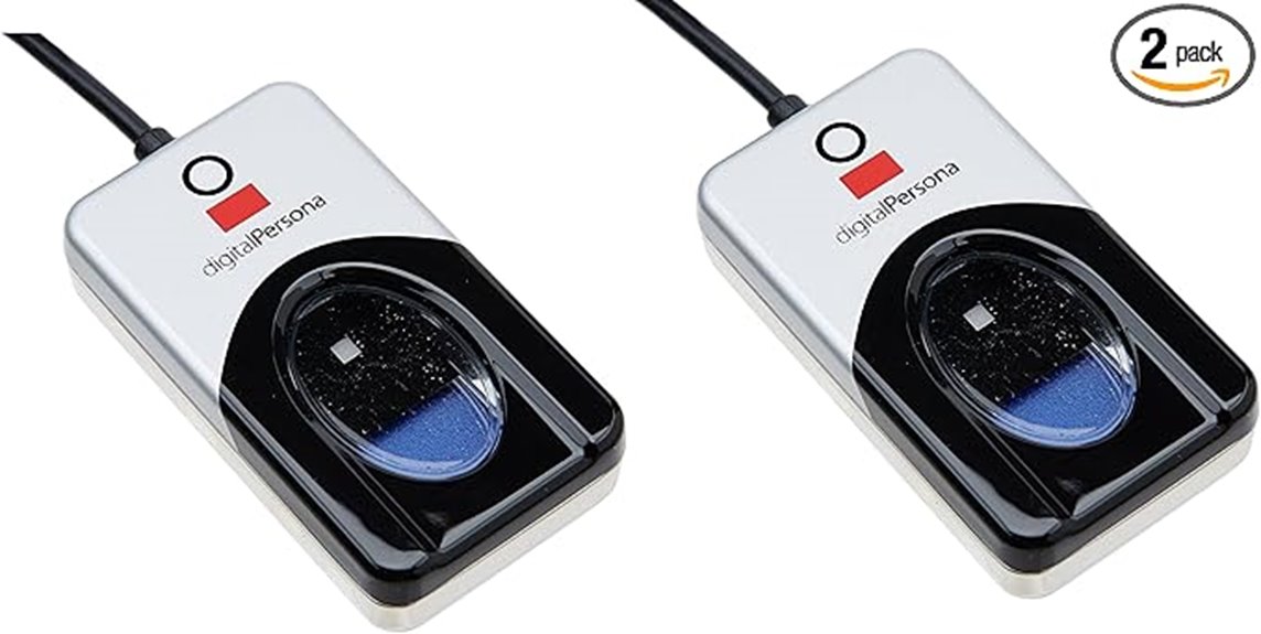 two pack fingerprint readers