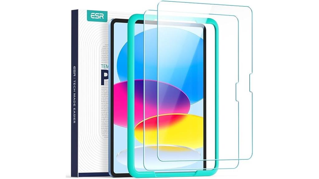 two pack ipad screen protectors