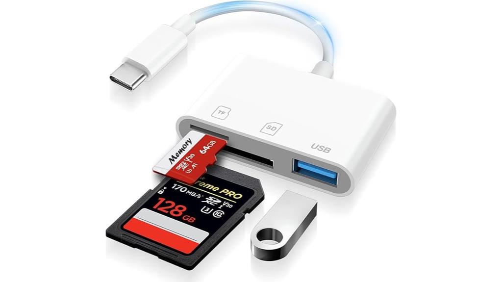 universal usb c card reader