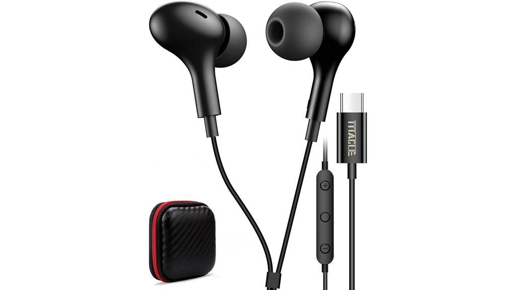 universal usb c earphones