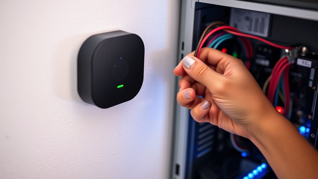 update firmware and reduce interference