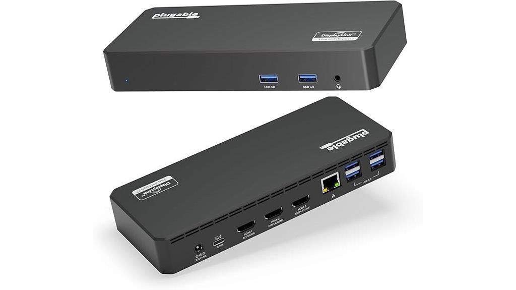 usb c dock with laptop charging