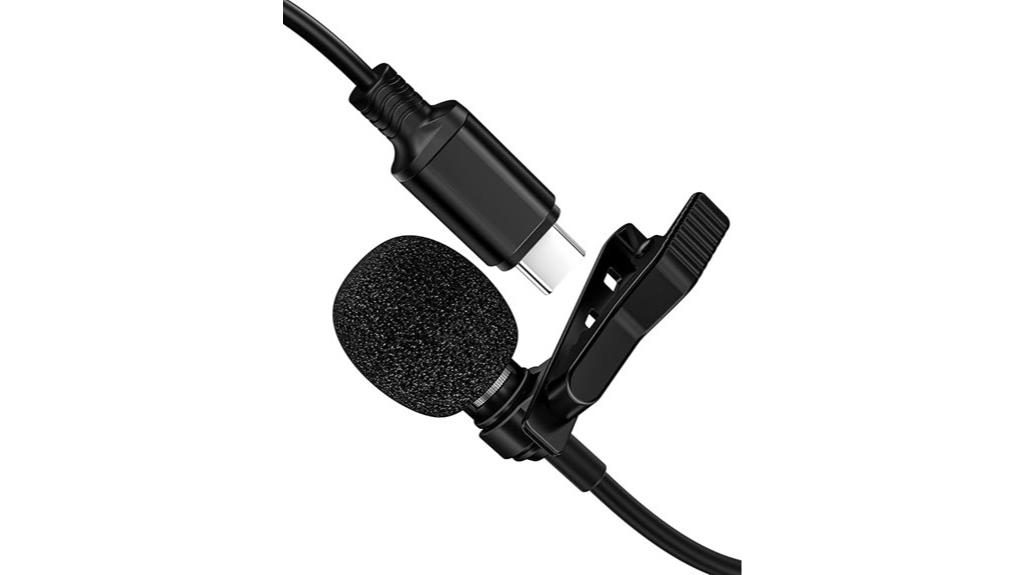 usb c lavalier microphone