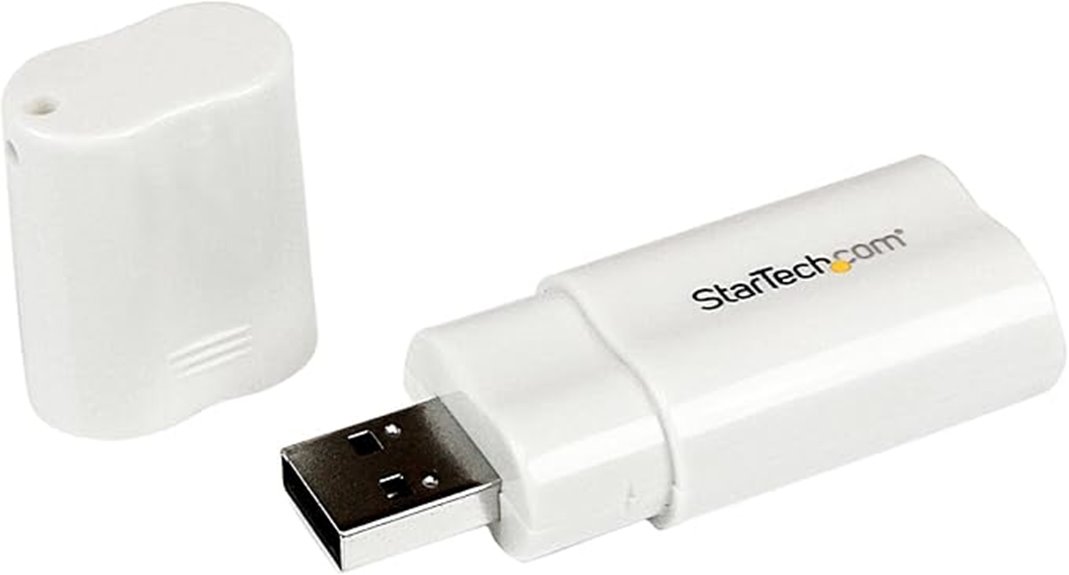 usb stereo audio adapter