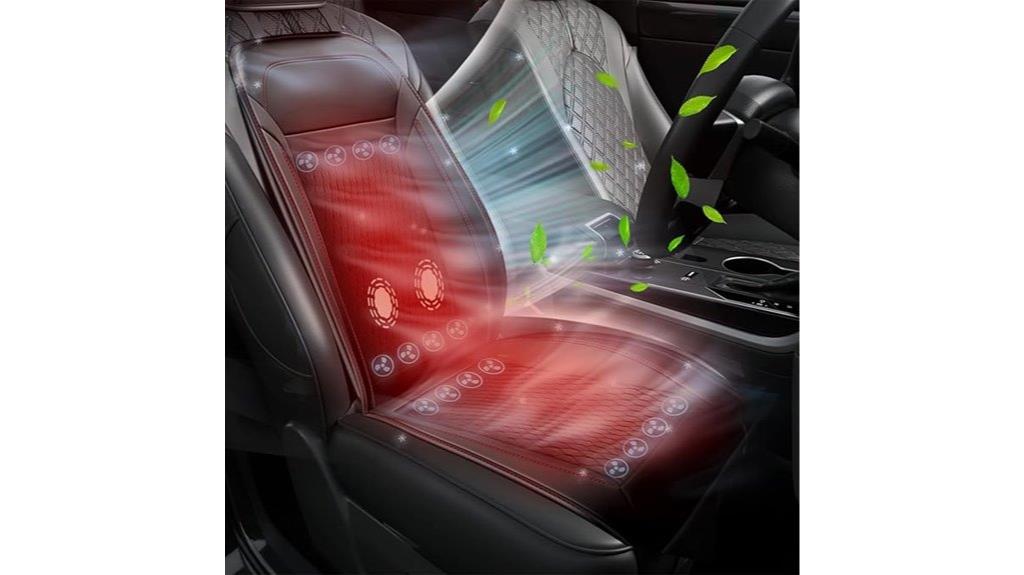 ventilated cooling car seat