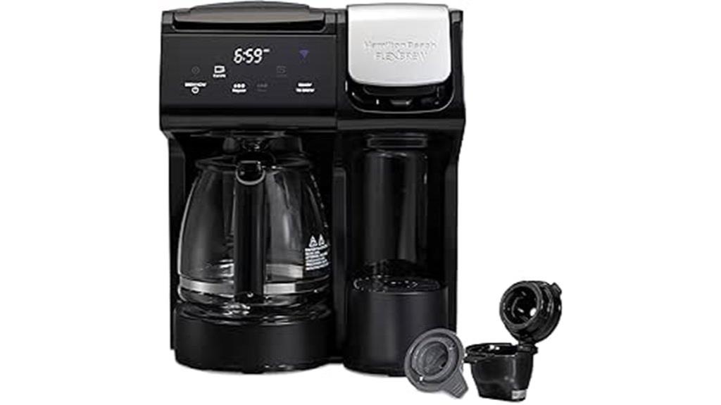 versatile multi cup coffee brewer