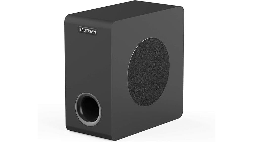 versatile subwoofer with multiple inputs