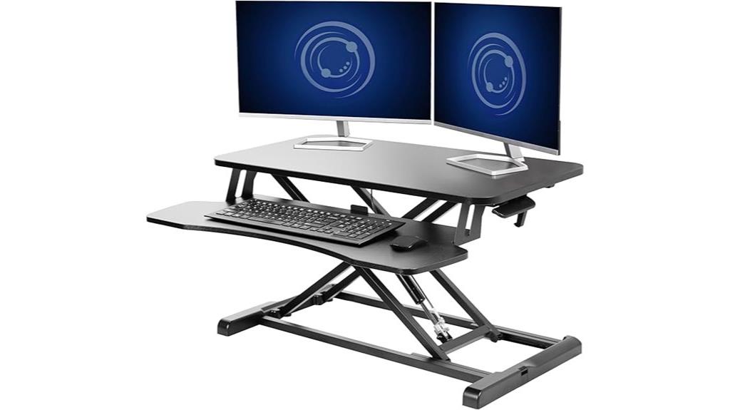 vivo 32 inch adjustable desk