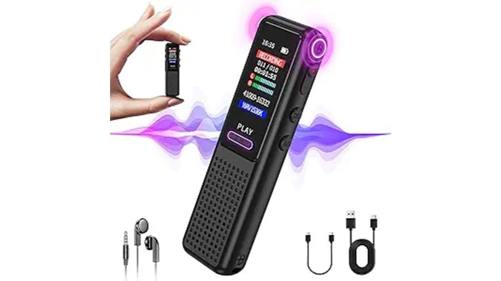 voice recorder with noise reduction