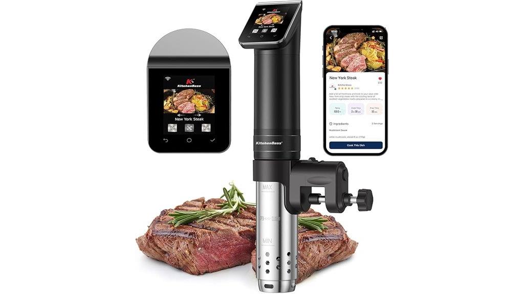 wi fi controlled cooking