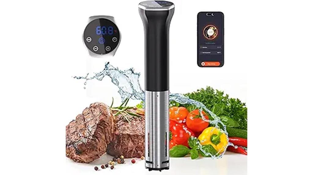 wifi enabled 1100w sous vide