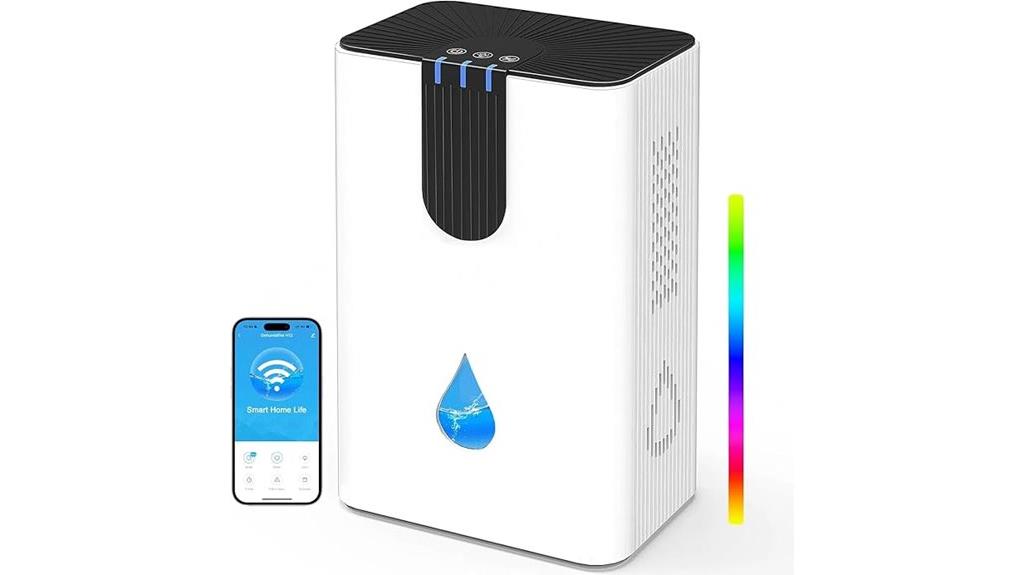 wifi enabled home dehumidifier