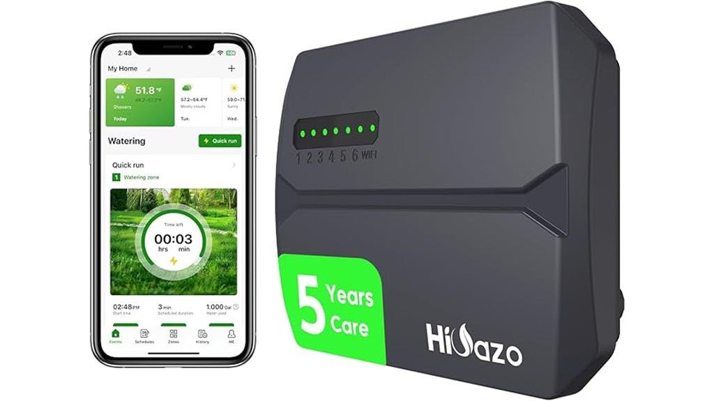 wifi irrigation control system