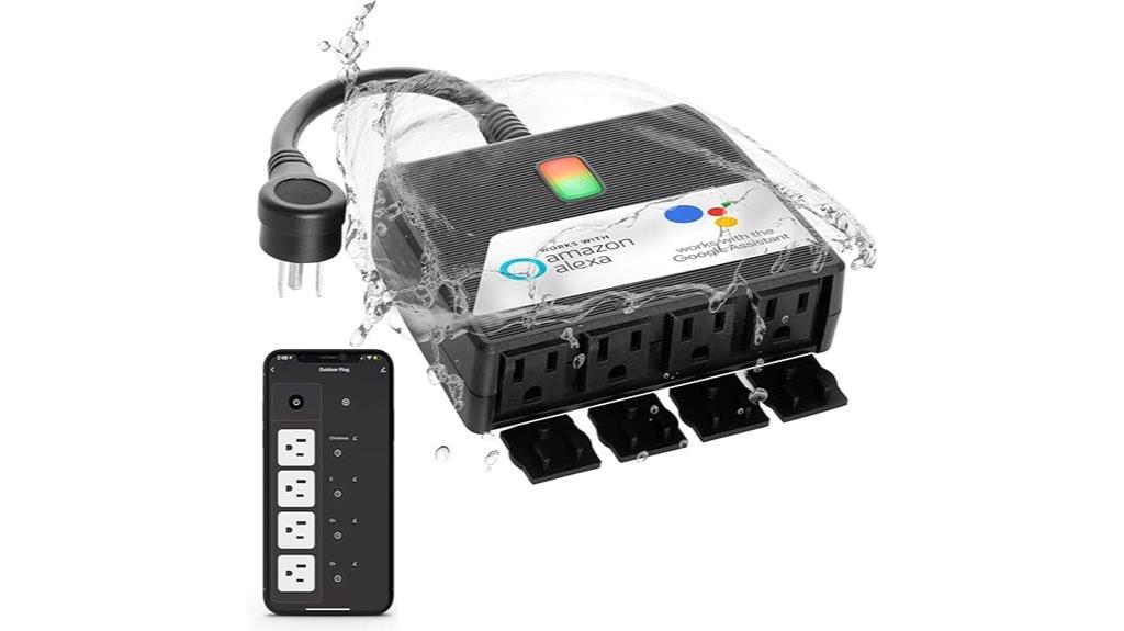 wifi water resistant power strip