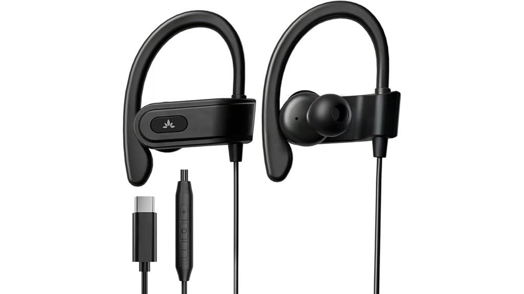 wired usb c earbuds