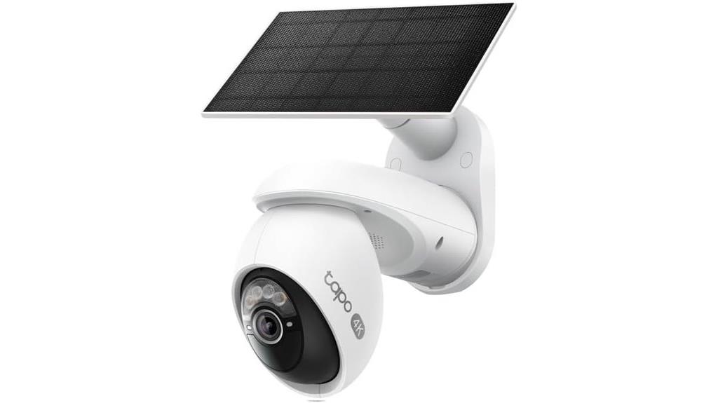 wireless 4k solar camera