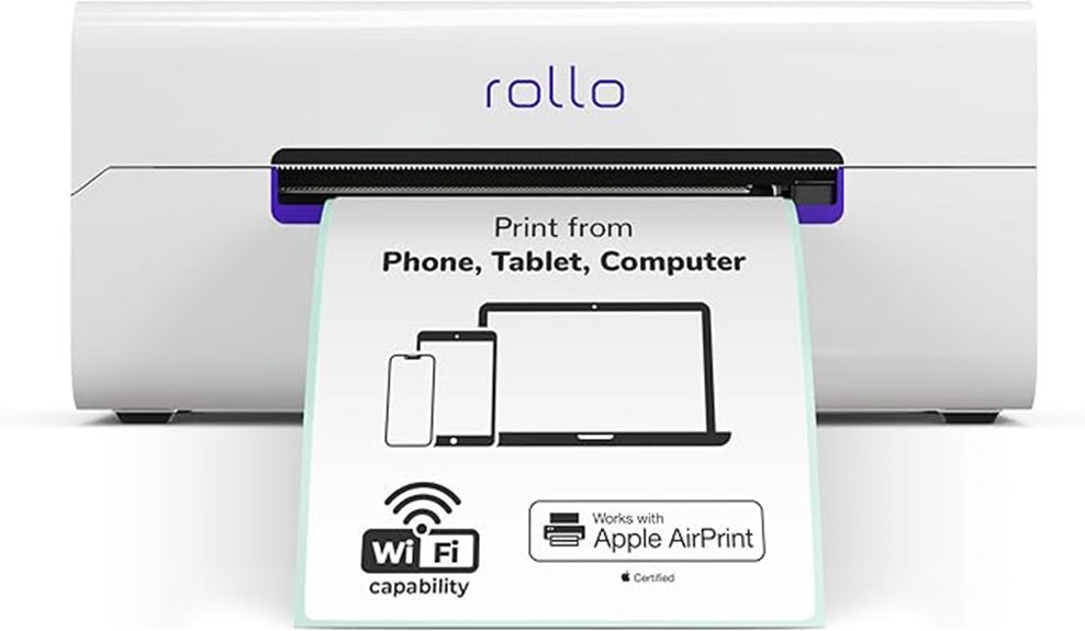 wireless 4x6 shipping printer