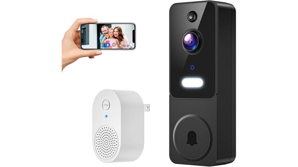 wireless battery powered doorbell