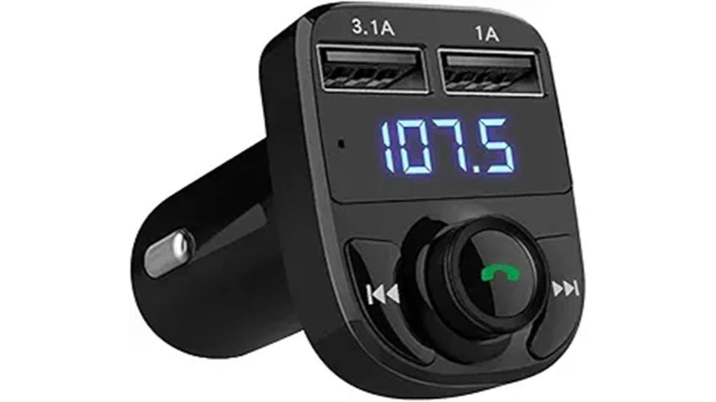 wireless bluetooth fm charger