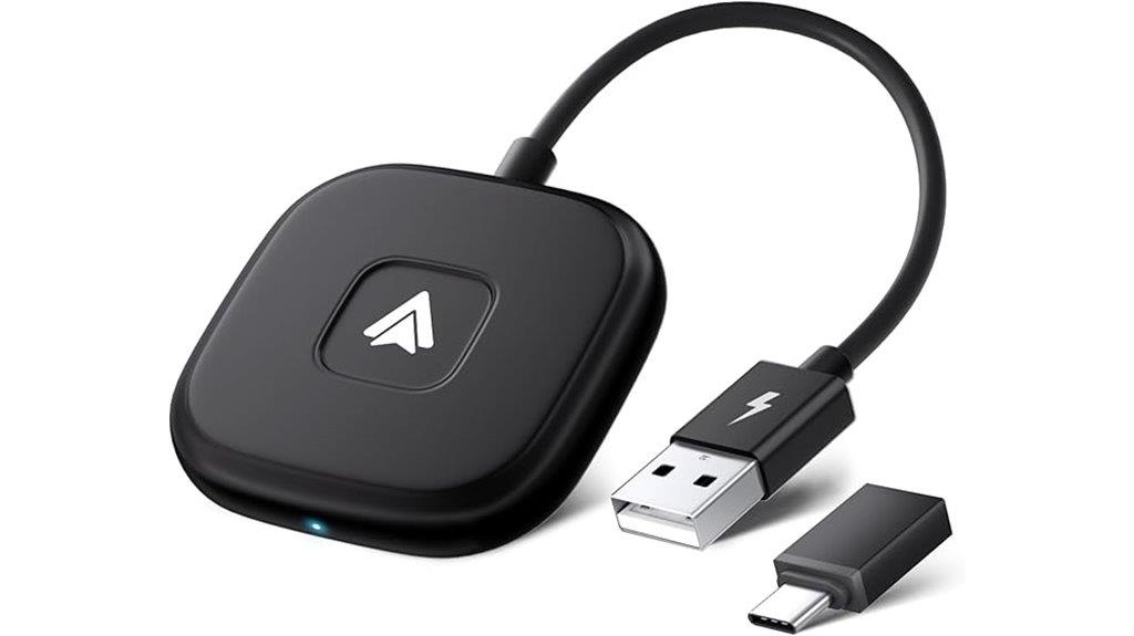wireless car android adapter