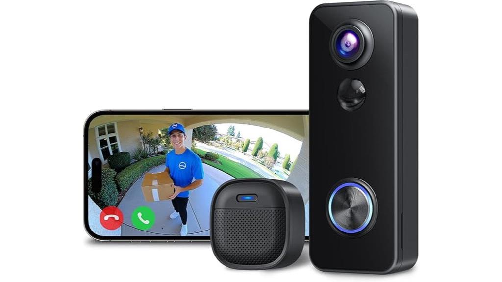 wireless doorbell camera features