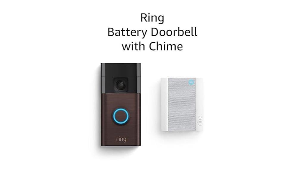 wireless doorbell with ring
