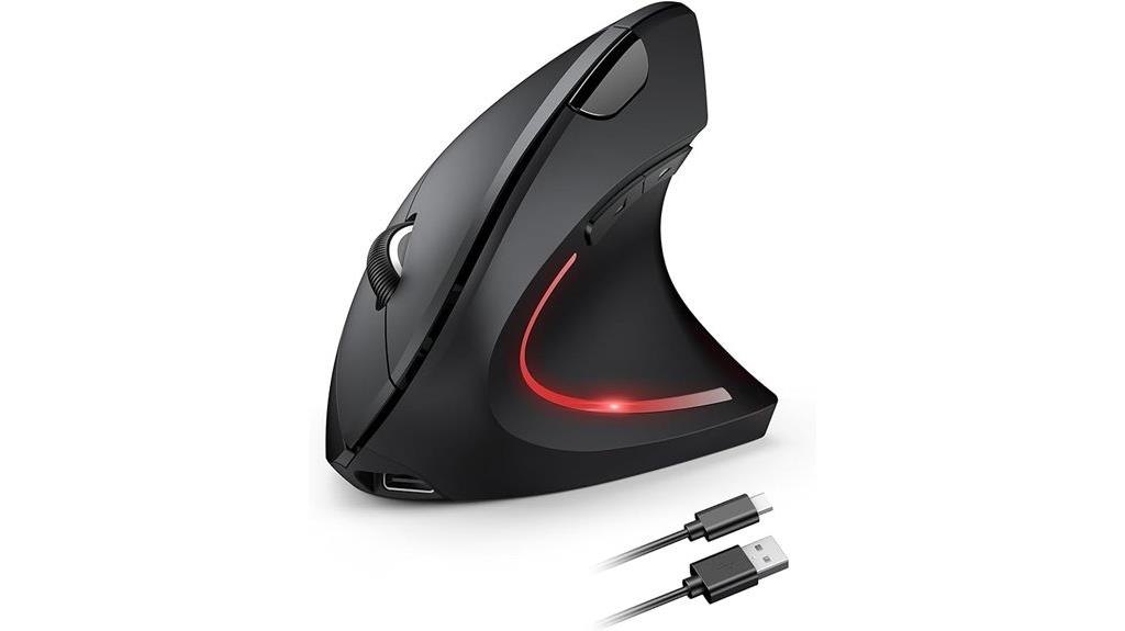 wireless ergonomic mouse