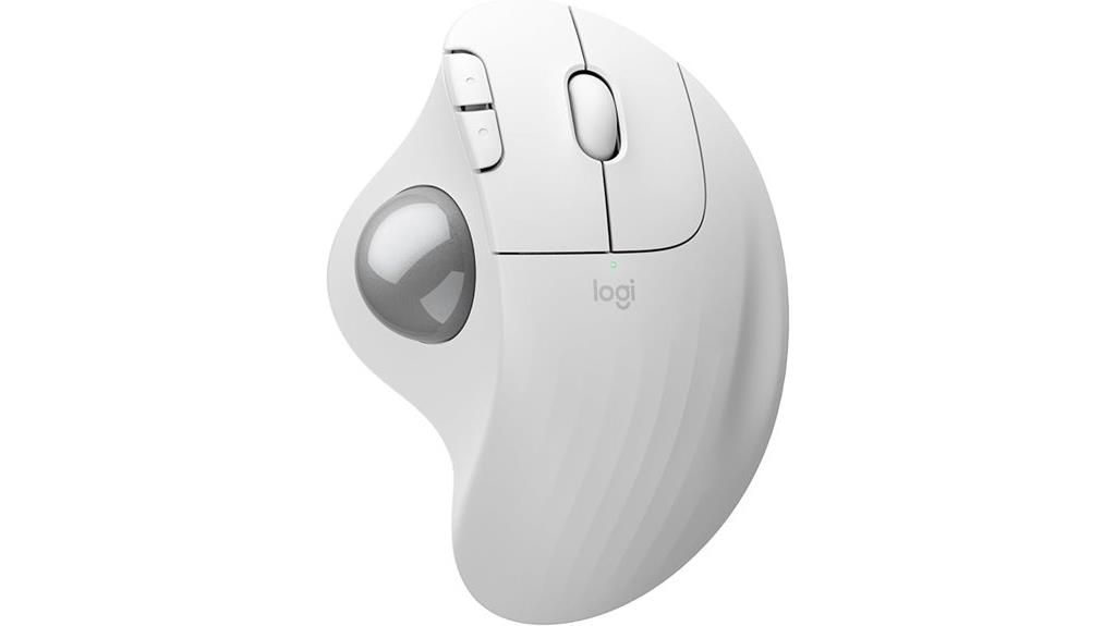wireless ergonomic trackball mouse