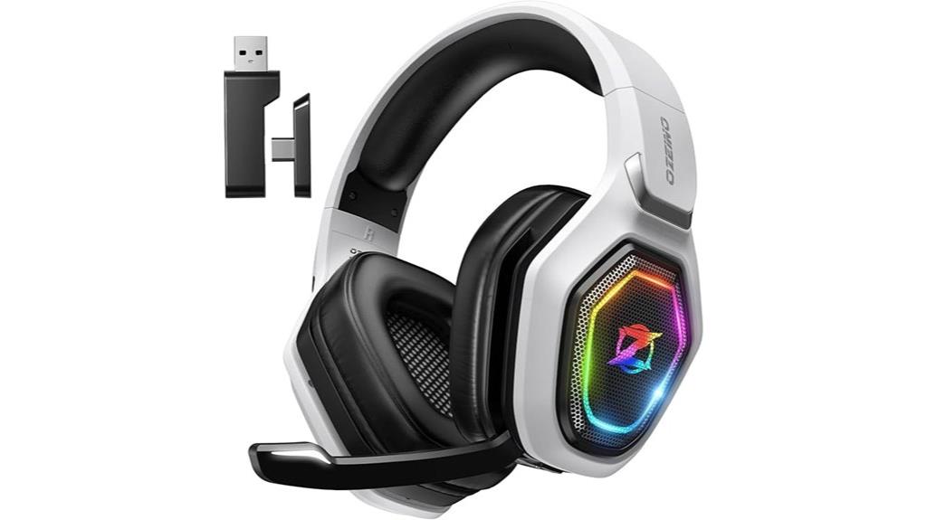 wireless gaming headset long battery