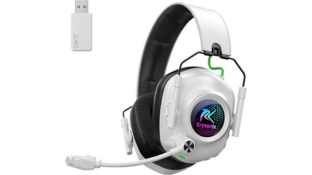 wireless gaming headset noise canceling