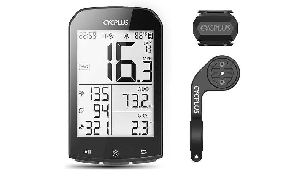 wireless gps bike computer