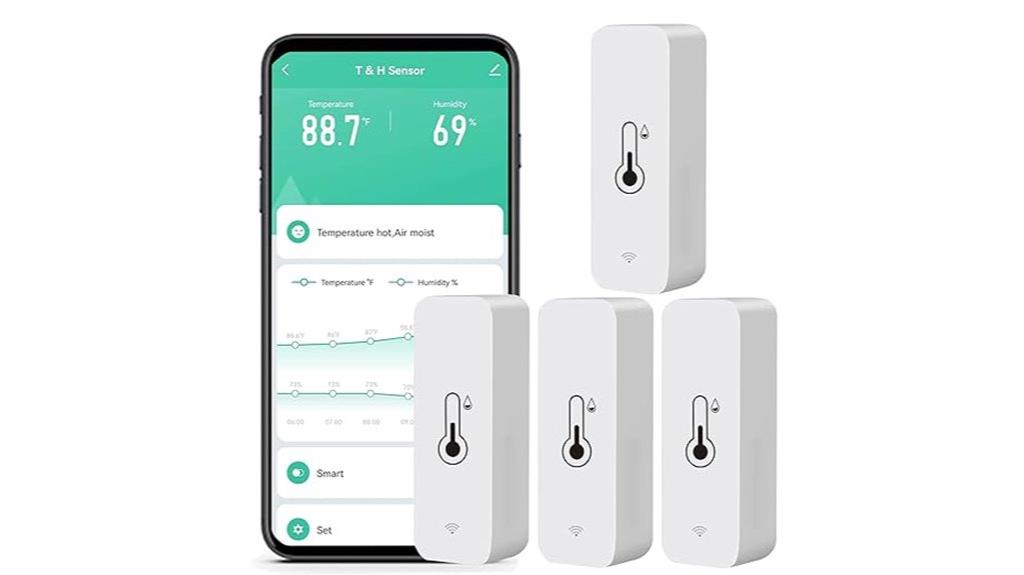 wireless hygrometer temperature pack