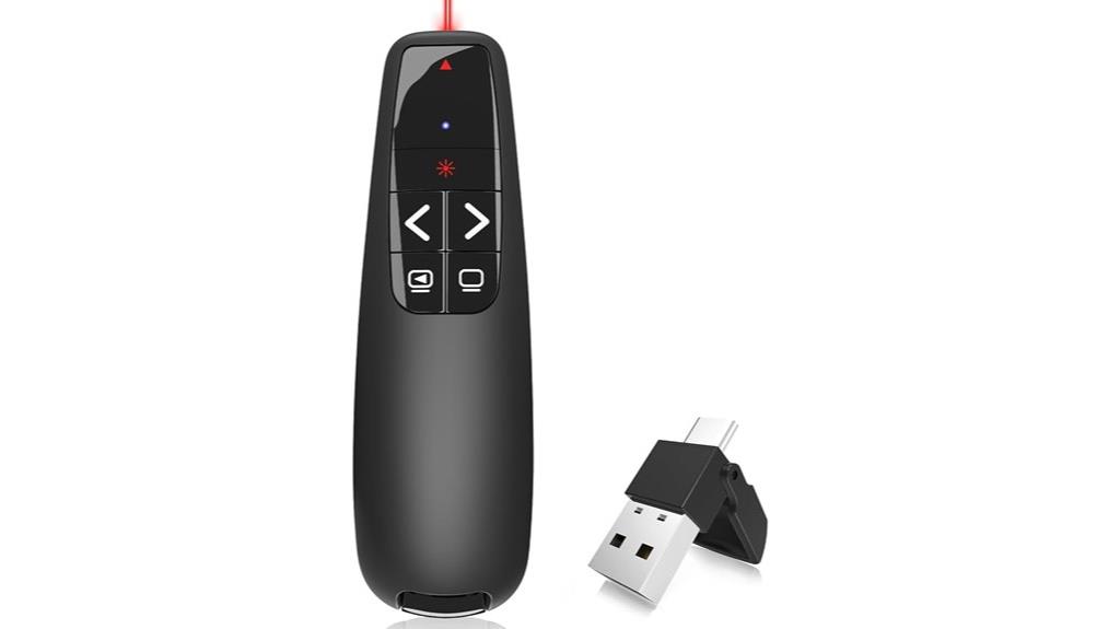 wireless laser presentation clicker