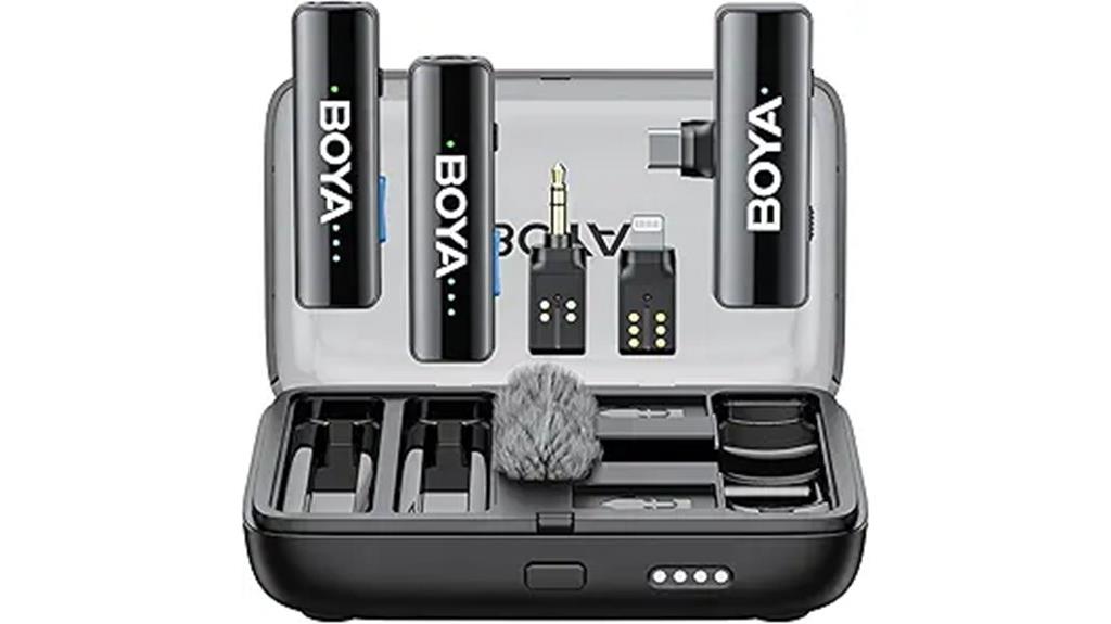 wireless lavalier microphone for devices