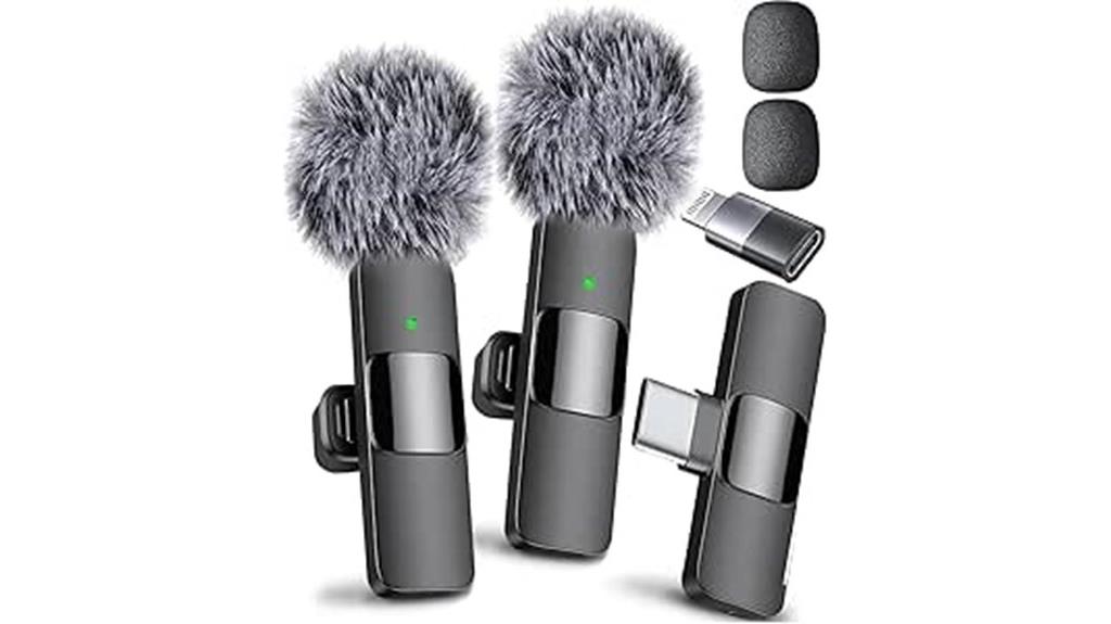 wireless lavalier microphone pack