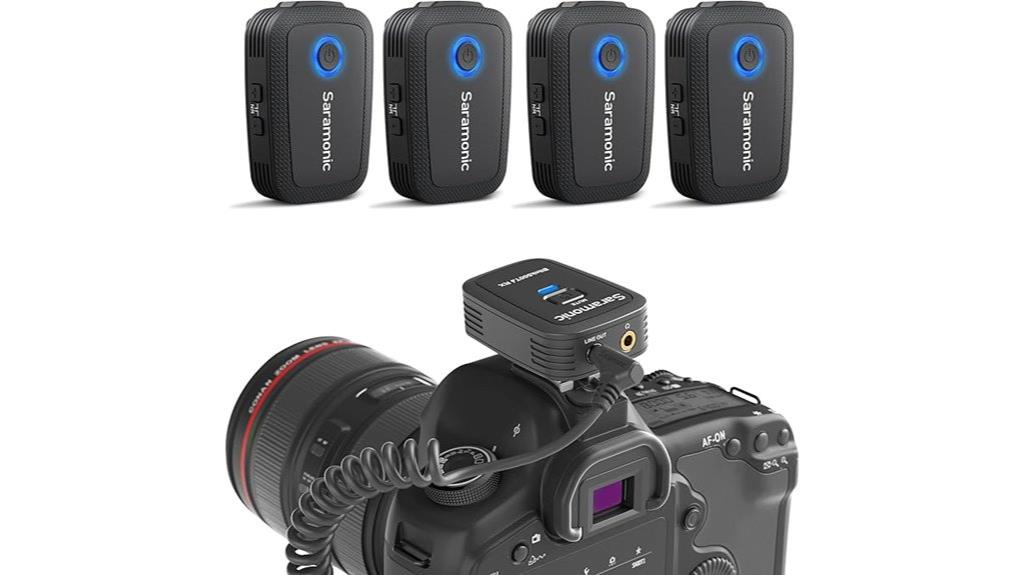 wireless lavalier microphone set