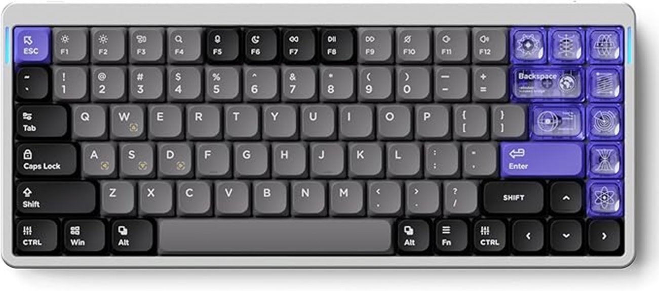 wireless magnetic switch keyboard