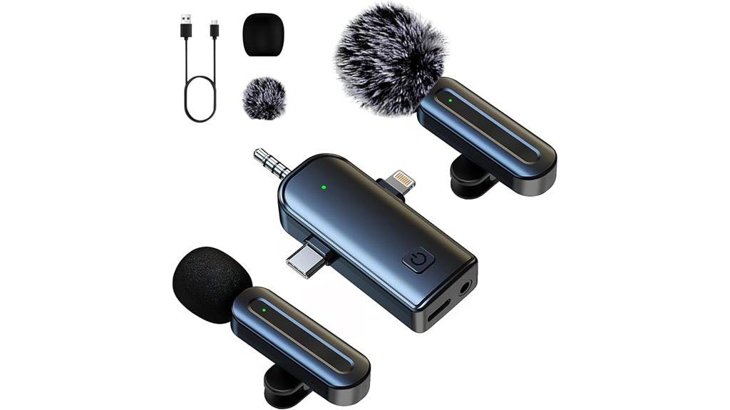 wireless microphone for devices