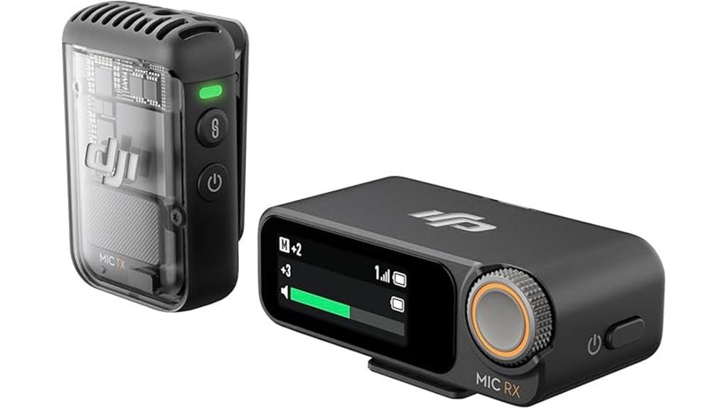 wireless microphone with noise cancellation