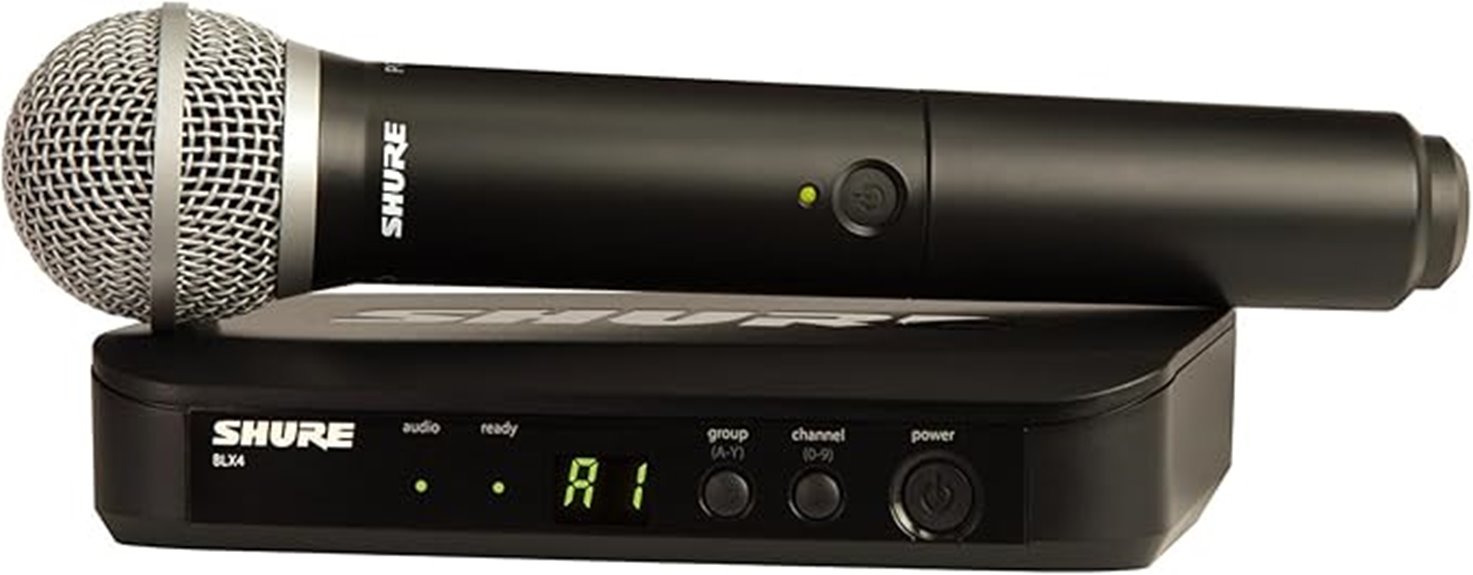 wireless microphone with pg58
