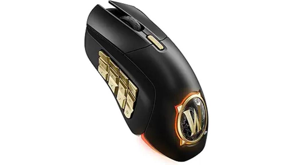 wireless mmo gaming mouse