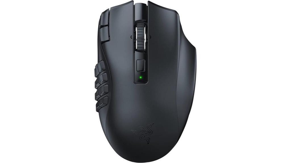 wireless mmo gaming mouse