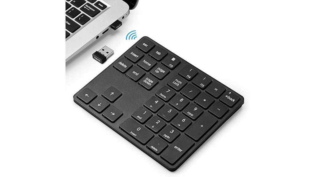 wireless numeric keypad laptop