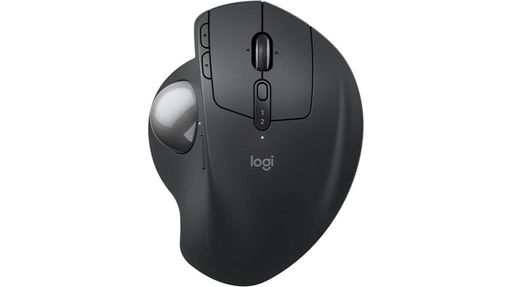 wireless rechargeable trackball mouse