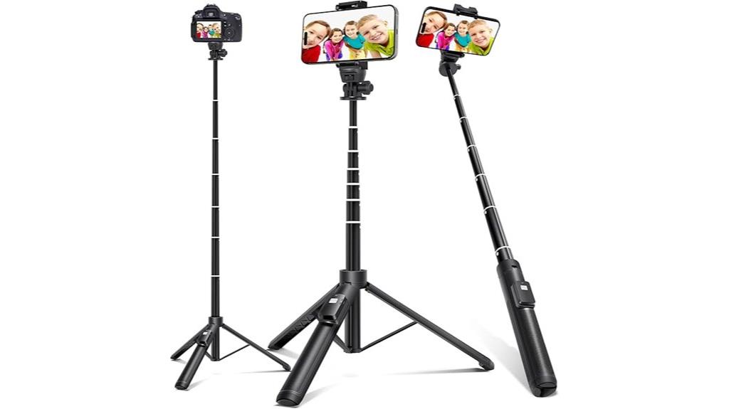 wireless selfie stick tripod