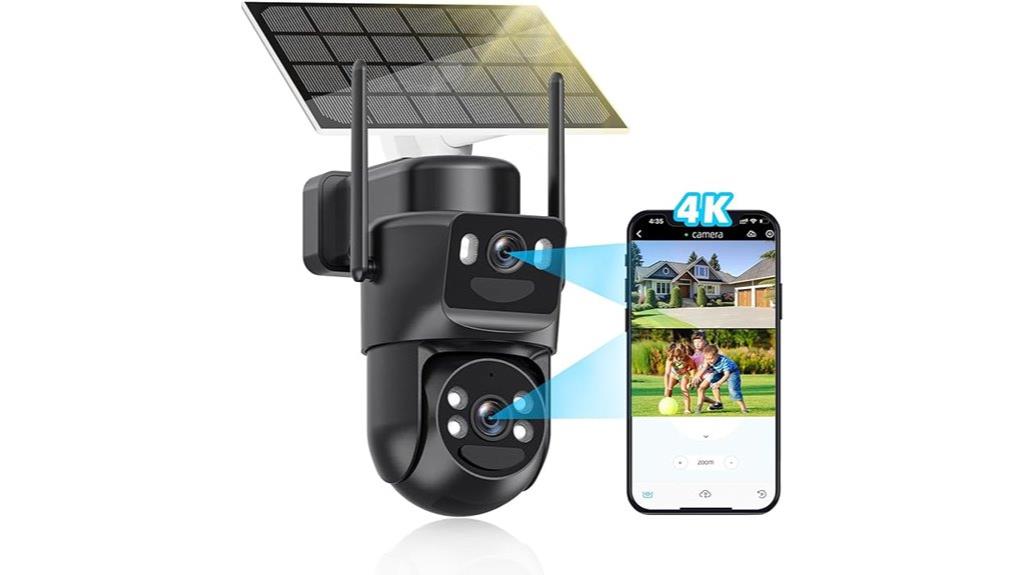 wireless solar outdoor cameras