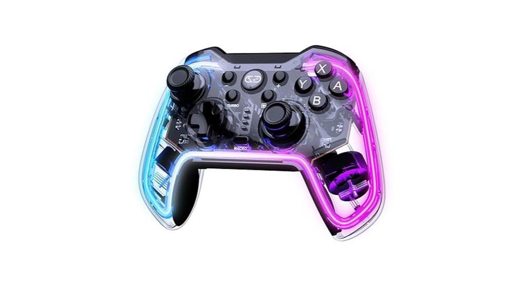 wireless switch controller with rgb