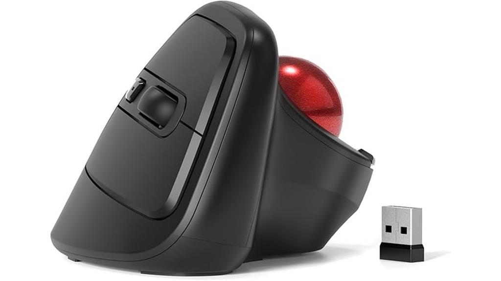 wireless trackball mouse medium